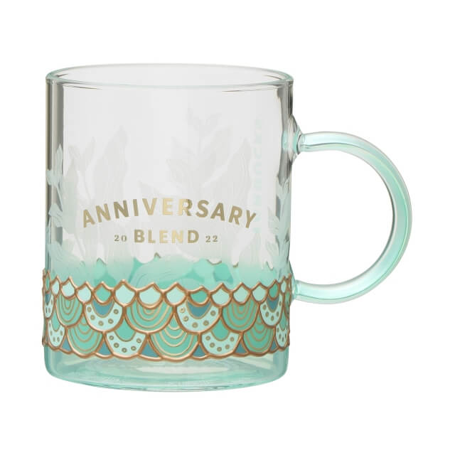 Anniversary 2022 heat resistant glass mug 355ml - Japanese Starbucks