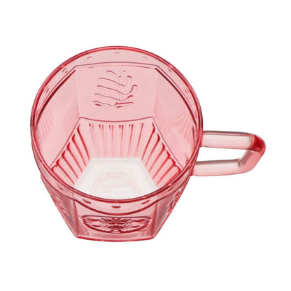 Anniversary 2022 heat resistant glass mug pink 414ml - Japanese Starbucks