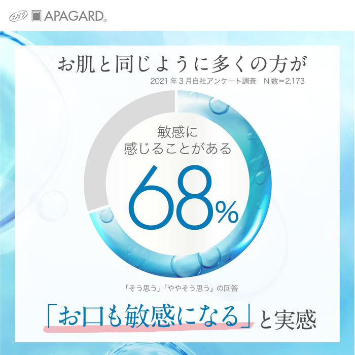 Apagard Soft Non-Foam Toothpaste (80g) & Mini Leaflet Non-Foam Gel (5ml) - Japanese Toothpaste