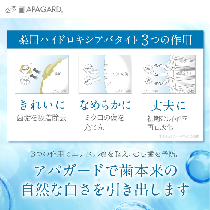 Apagard Soft Non-Foam Toothpaste (80g) &amp; Mini Leaflet Non-Foam Gel (5ml) - 日本牙膏