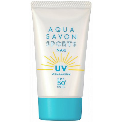 Aqua Savon Sports UV Whitening Cream NO.01 SPF50 PA 40g Sunscre