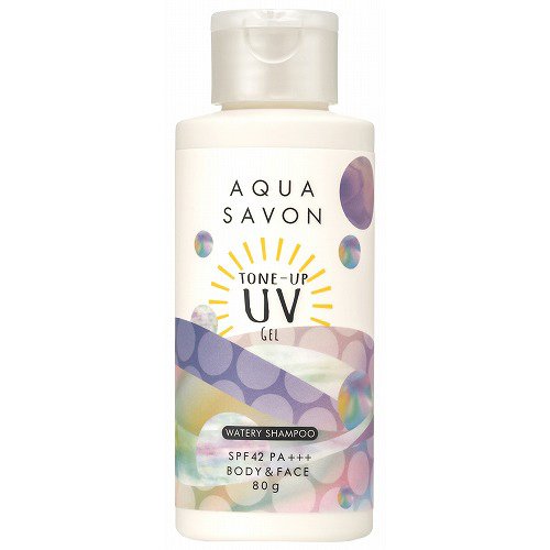 Aqua Shabong Tone up uv Gel Watery 80g [Sunscreen] Japan With Love