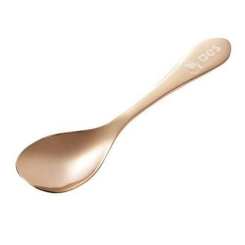 Asahi Japan Pink Gold Plated Copper Ice Cream Spoon 14.9Cm
