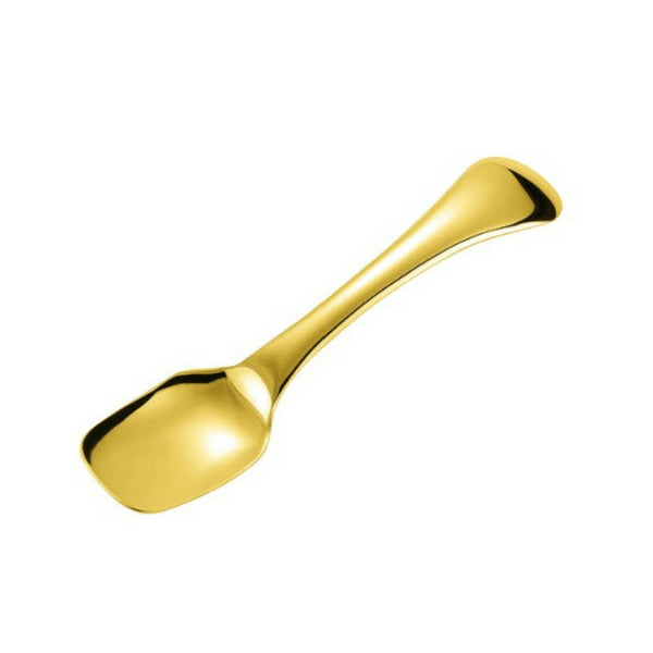Asahi Copper Curved Ice Cream Spoon 11.4Cm Square Head - Gold
