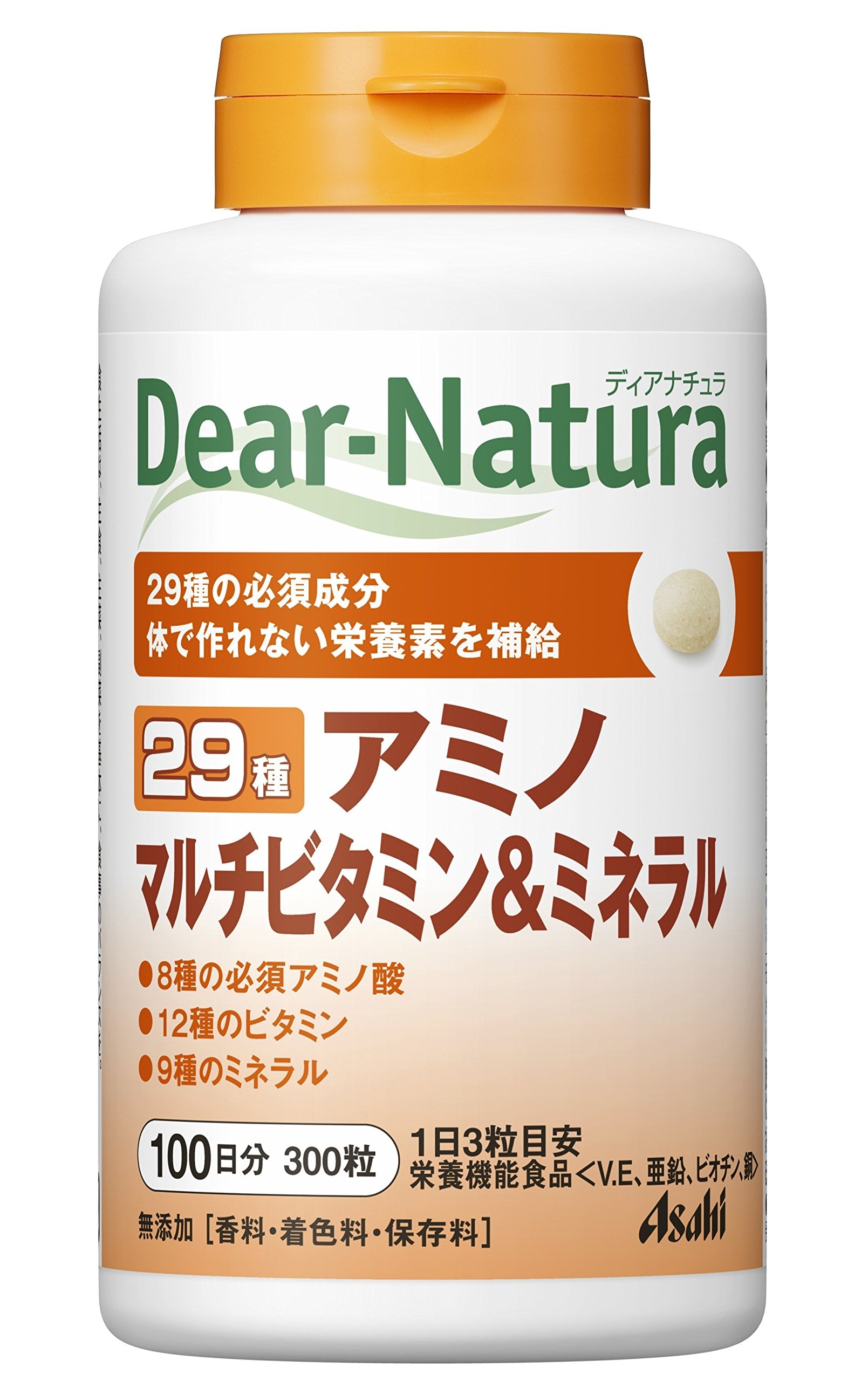 Dianatura Japan Asahi Group Foods Dear Natura 29 Amino Multivitamin &