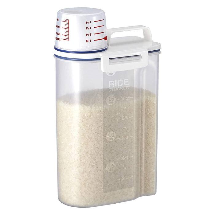 Asvel Polypropylene Sealed Rice Storage Container From Japan