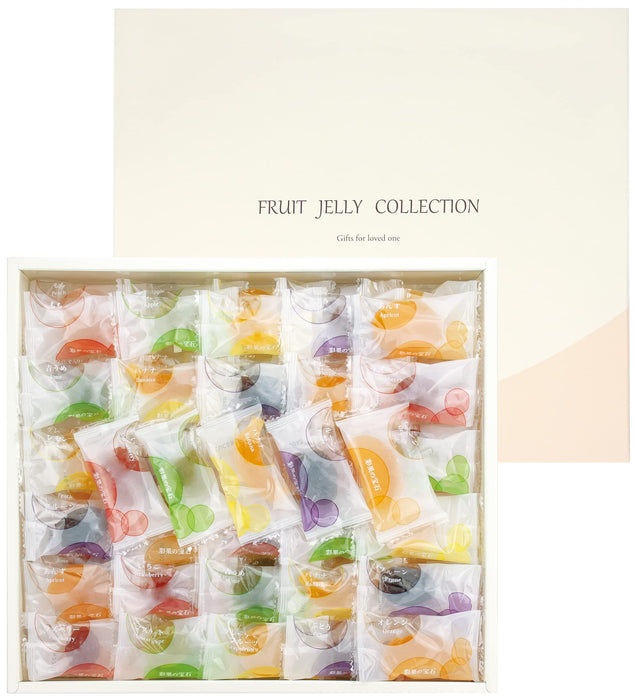 Saika No Gem Japan Fruit Jelly Collection 1 Box (66 Pieces 15 Types)