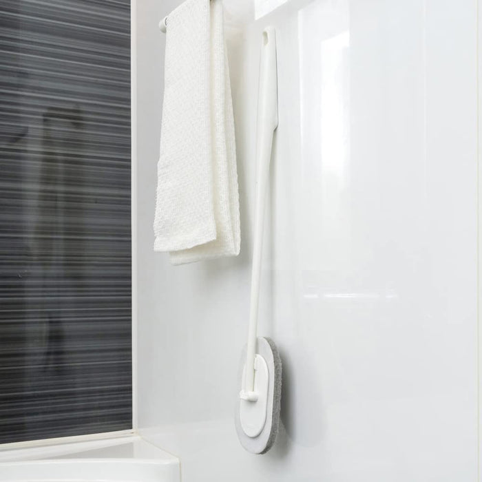 Azuma Industrial Japanese Bathtub Sponge Cleaner With Slim Handle & Magnet Storage - Sm@Rt765 Smart