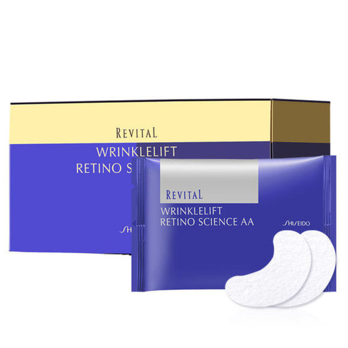 Shiseido Revital Wrinklelift Retino Science Aa Mascarilla para ojos 12 pares