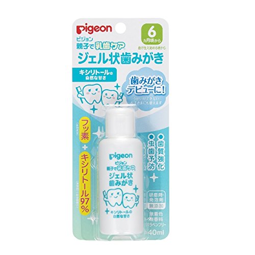 Pigeon Baby Tooth Care Gel Toothpaste 40Ml Set Of 5 | Made In Japan