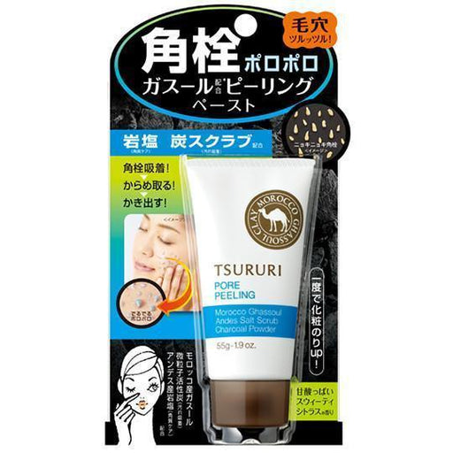 Bcl Tsururi Pore Peeling Ghassoul Paste Scrub 55g Japan With Love