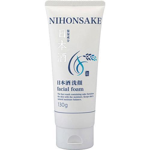Beaua Japanese Sake Face Foam Cleanser Deep Cleansing Wash 130G