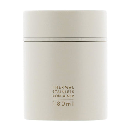 Bestco 180Ml Lunch Jar Nd-8271 Japan Shadow Gray Micree Food Soup Pot