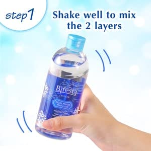 Bifesta Japan Pore Clear Cleansing Water Makeup Remover 360Ml (1Pc)