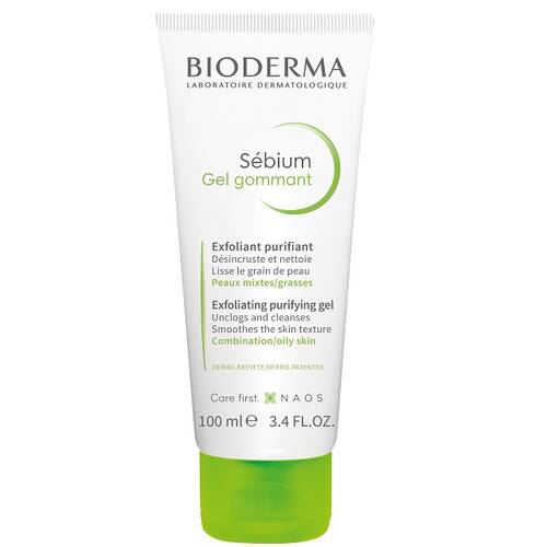 Bioderma Exfoliating Gel, Purifying - 3.33 fl oz