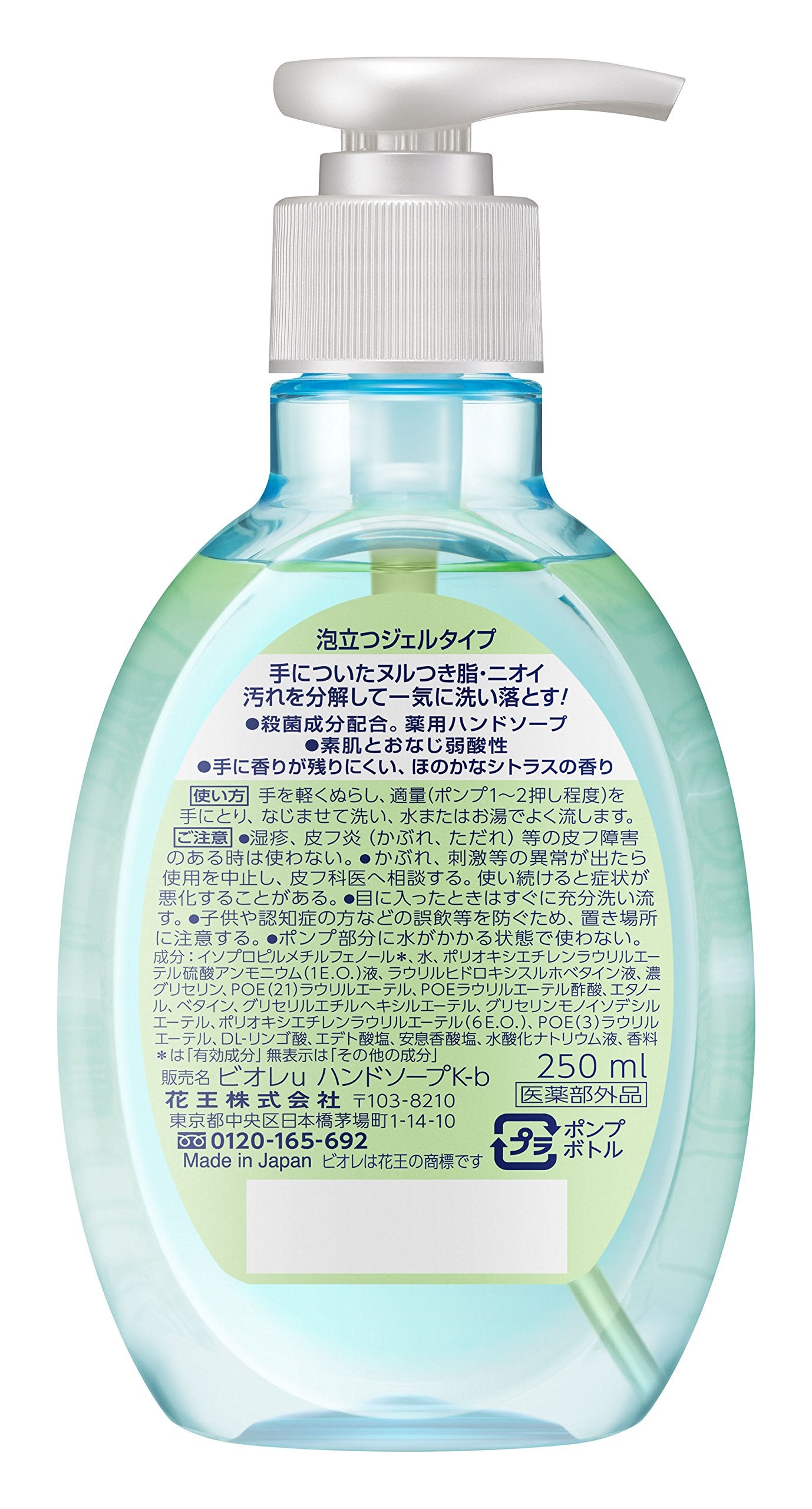 Biore U Kitchen Hand Soap Pump Citrus Japan