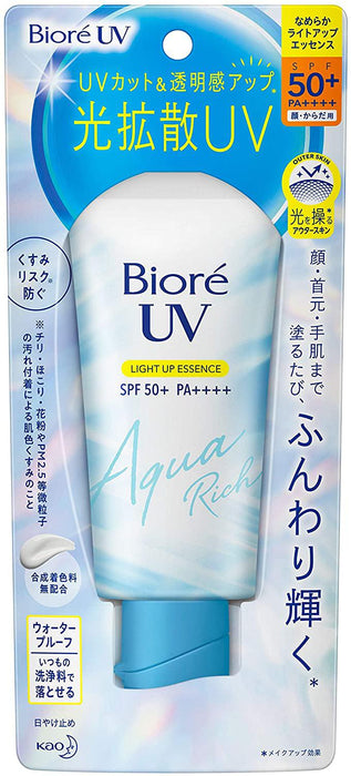 Bioreuv Aqua Rich Light Up The Essence 70g spf50 Pa Japan With Love