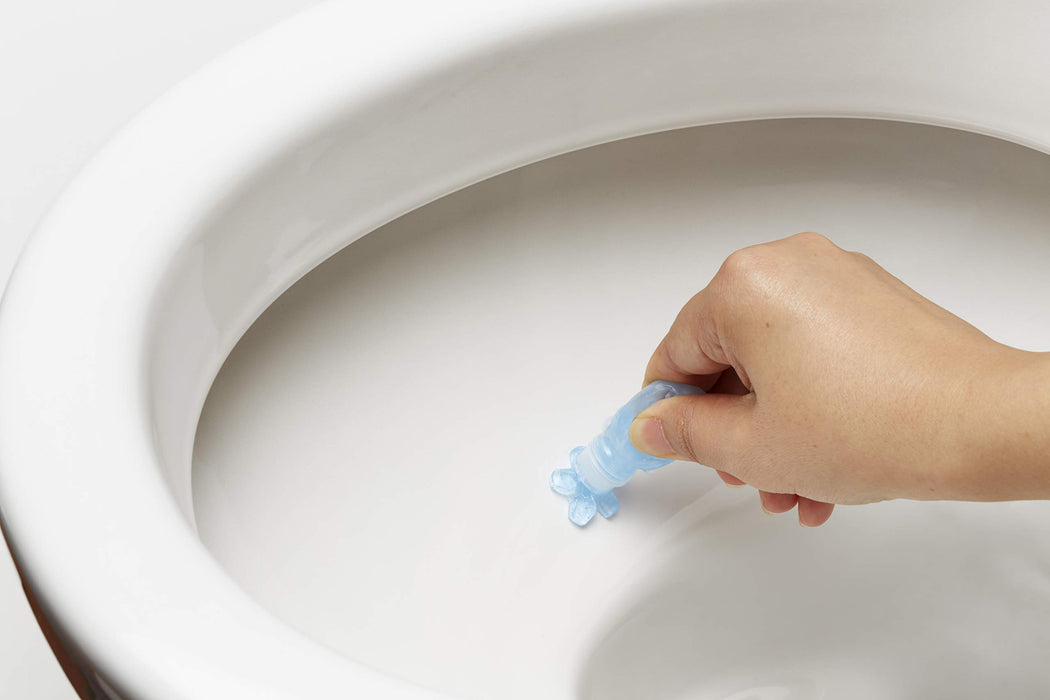 Bluelet Decor Petal Gel Toilet Bowl Cleaner - Sterilization Effect + Fragrance - 21 Days Worth - Japan