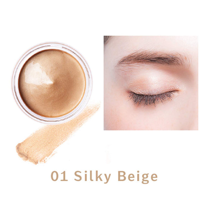 Borica Japan Serum Care Eye Shadow 7G - 01 Silky Beige - Makeup Serum Cosmetics