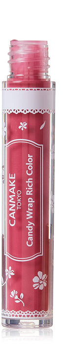 Canmake Candy Wrap Smoky Rose 01 - Rich 3G Color Lipstick