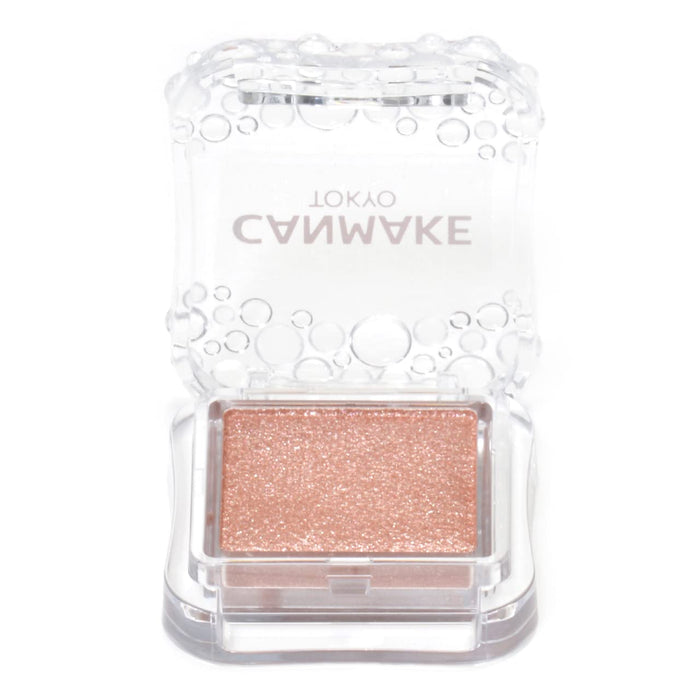 Canmake City Light Eyes Single Color Eyeshadow - 04 Chamois Pink 1.0g Coral Pearl
