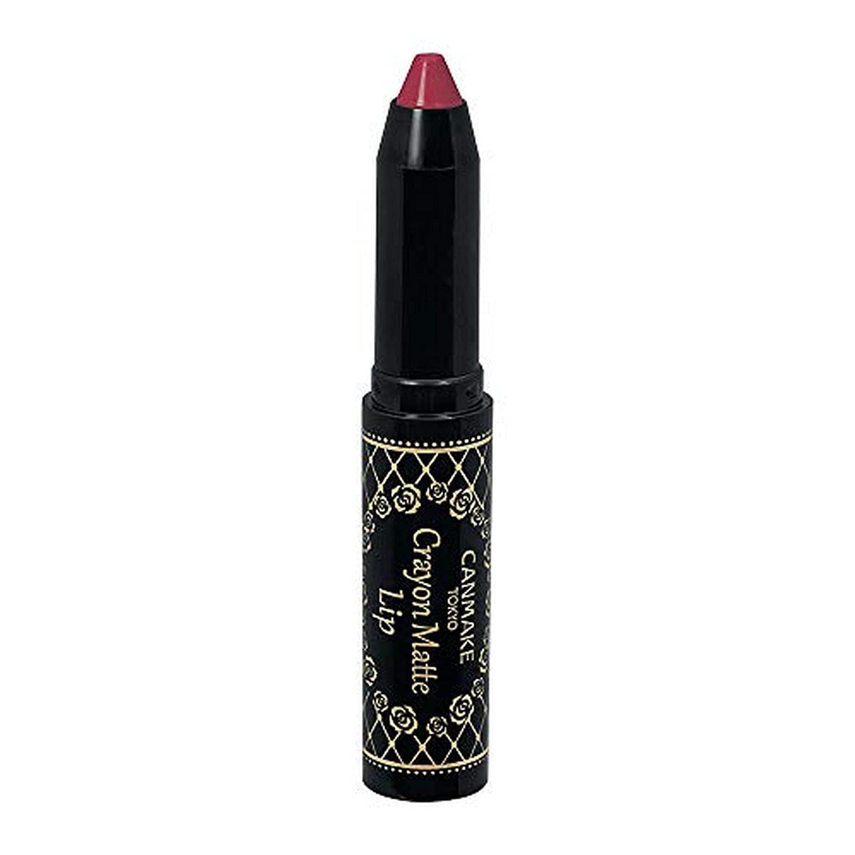 Canmake Crayon Lip 01 Mysterious Wine Long-Lasting 2G Lipstick