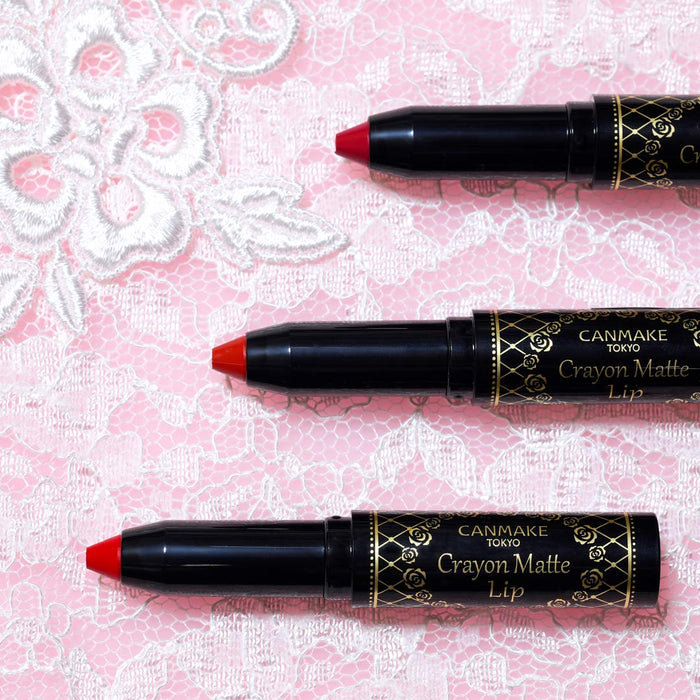 Canmake Crayon Lip 01 Mysterious Wine Long-Lasting 2G Lipstick
