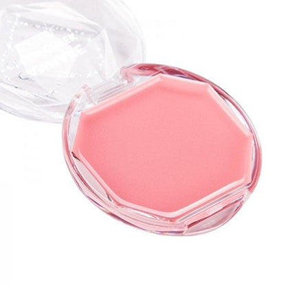 Canmake 13 Love Peach Cream Cheek Blush - Compact 2.3G Makeup
