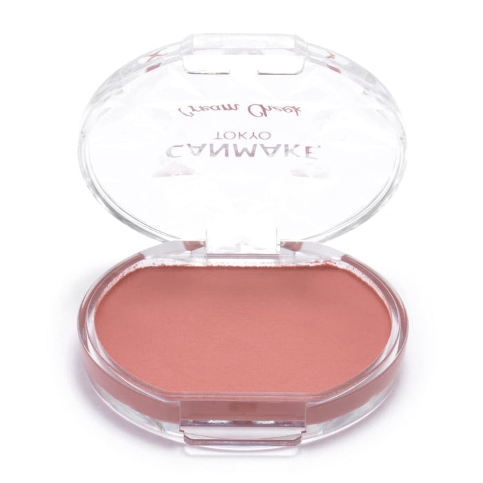 Canmake Chai Rose Cream Cheek 3.8G - Matte Type Smooth Waterproof Blush