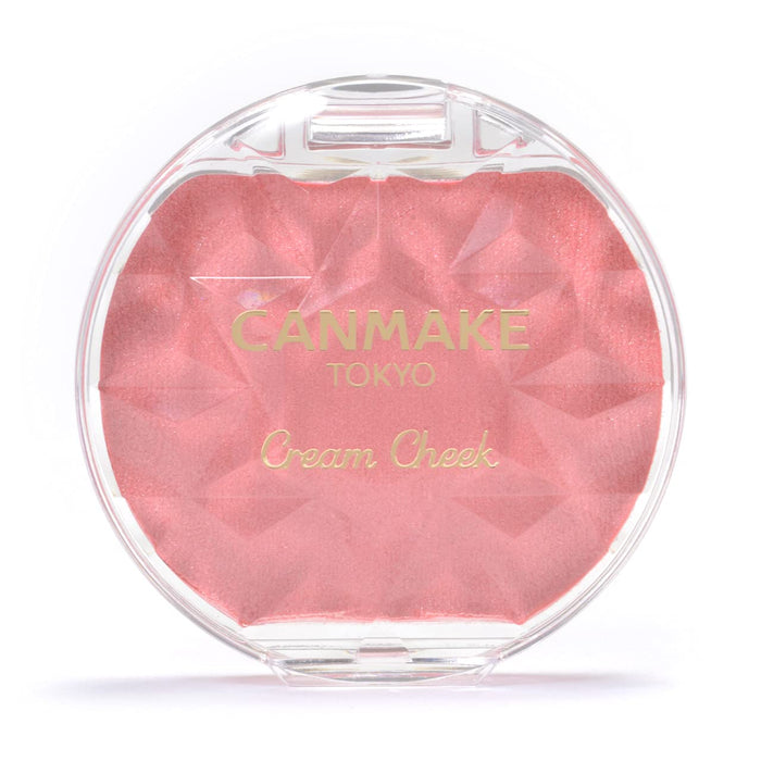 Canmake Cream Cheek Peach Dazzle P01 Pearl Type Makeup Blush