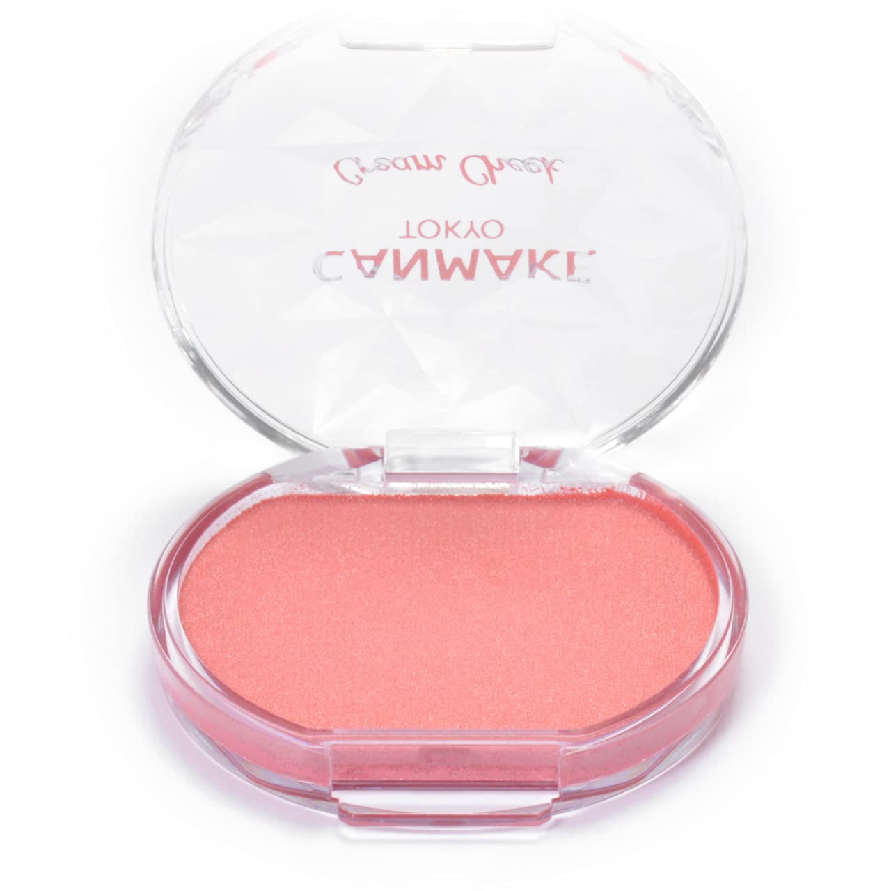 Canmake Cream Cheek Peach Dazzle P01 Pearl Type Makeup Blush