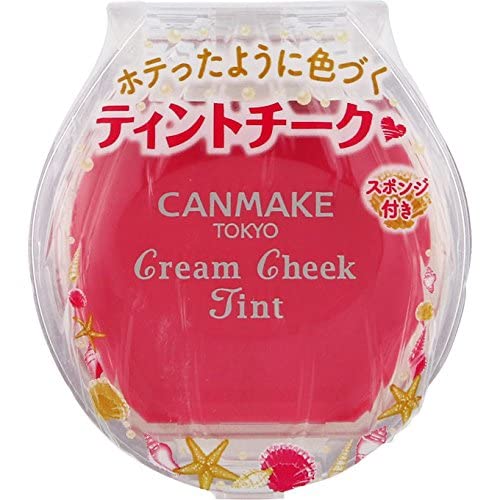 Canmake Cream Cheek Tint 03 Peony Mellow 1.9G - Enhances Your Natural Glow