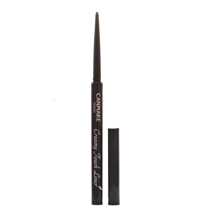 Canmake Creamy Touch Liner 01 Deep Black - Japanese Eyeliners - Eyeliner Pens Products