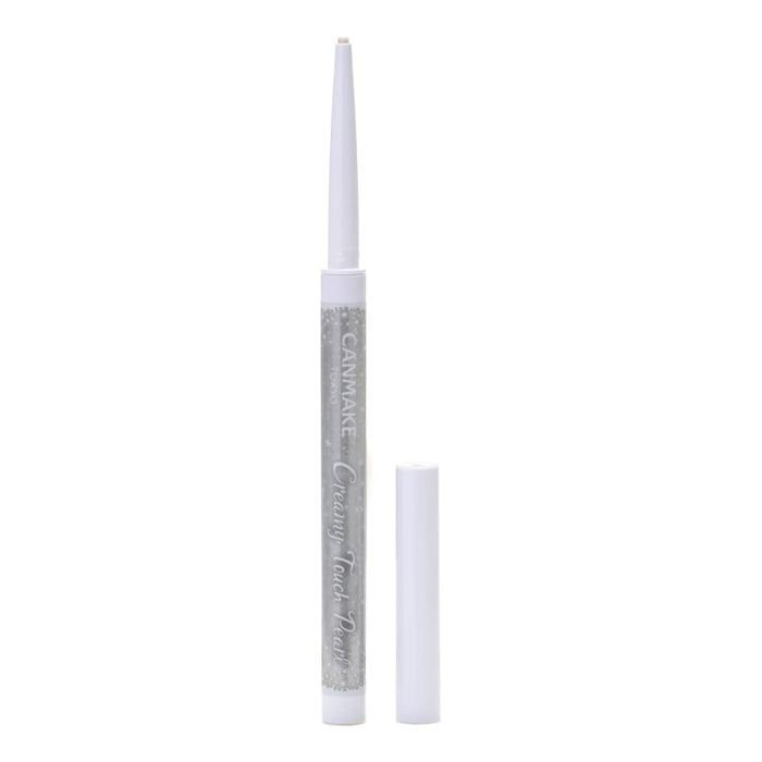 Canmake Creamy Touch Pearl 01 Bridal White Creamy Touch Liner Lame Tear Bag Lame Liner Waterproof