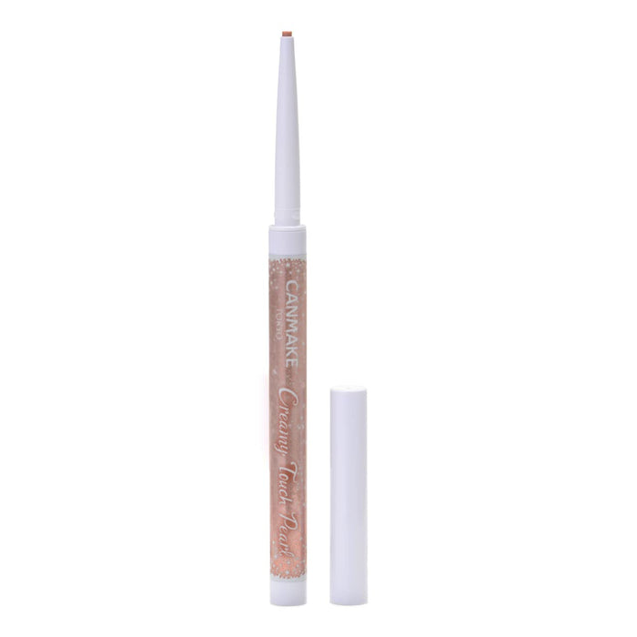 Canmake Creamy Touch Pearl 02 Holiday Beige Creamy Touch Liner Lame Tear Bag Lame Liner Waterproof