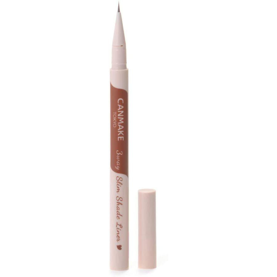 Canmake Natural Brown 01 Eyebrow Liquid 0.6ml - Long-lasting Makeup