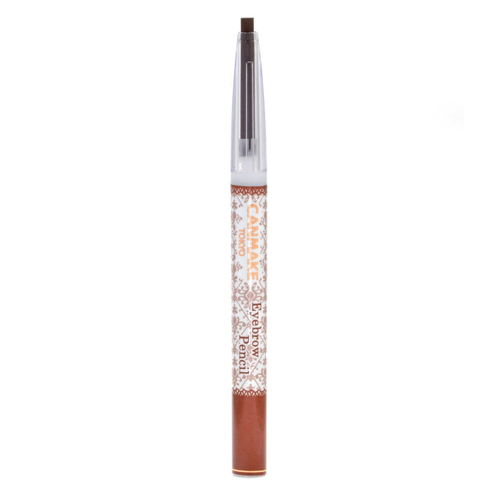 Canmake Natural Brown Eyebrow Pencil 02 - 0.3G Lightweight Makeup Tool