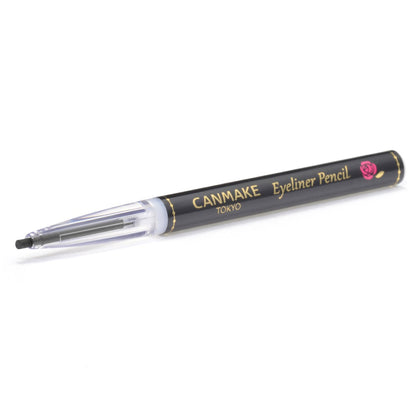 Canmake Black Eyeliner Pencil Rich Intense Color 01 0.2g