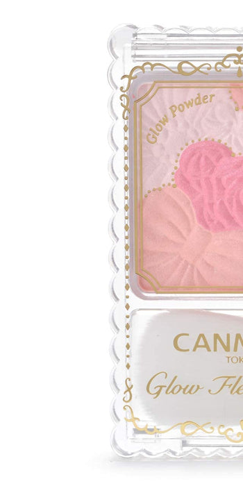 Canmake Glow Fleur Cheeks 04 Strawberry Fleur Weight 6.3g - Skin Radiance Enhancer