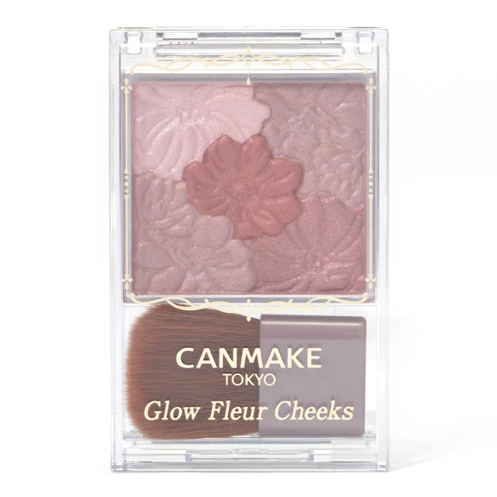 Canmake Glow Fleur Cheeks 14 Single Rose Tea Fleur 1-Piece Canmake