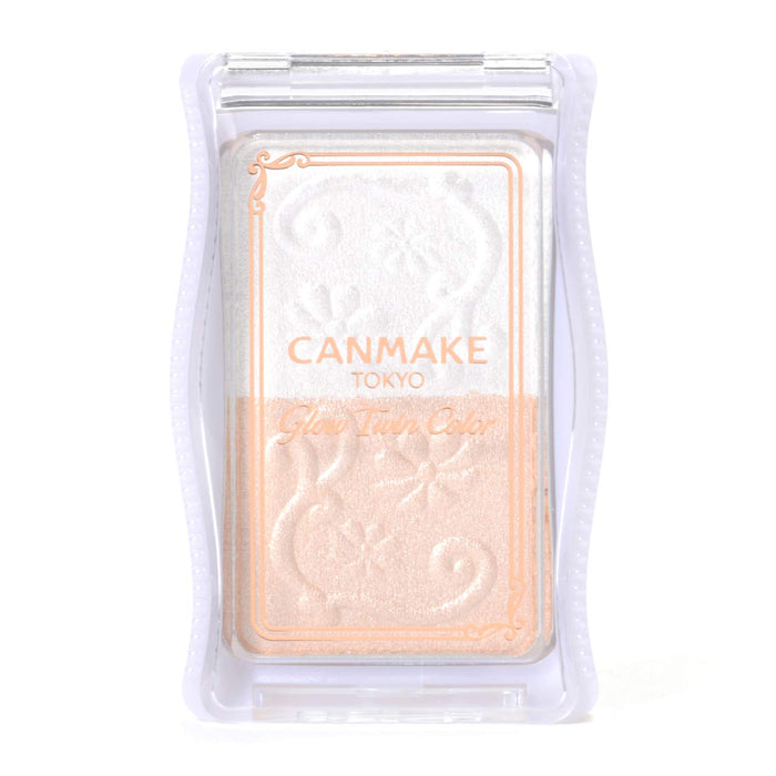 Canmake Glow Twin Color 01 White Beige 3.5G Compact Makeup Product