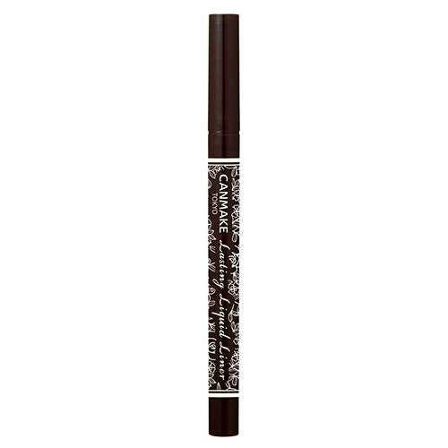 Canmake Lasting Liquid Liner 04 Eyeliner 04 Cacao Brown 0.59G (X 1)