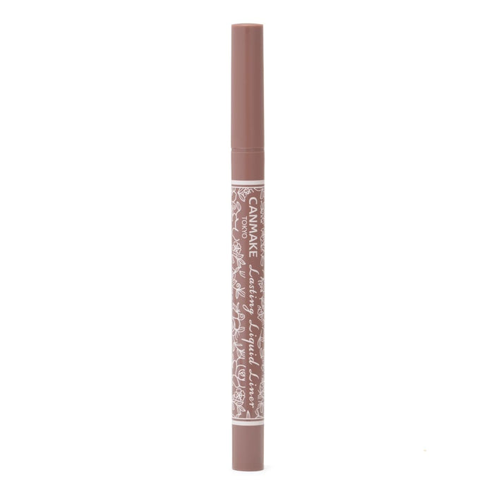 Canmake Lasting Liquid Eyeliner 08 Brown Maronge 0.5ml Quick Dry Fineliner - Hot Water Removal