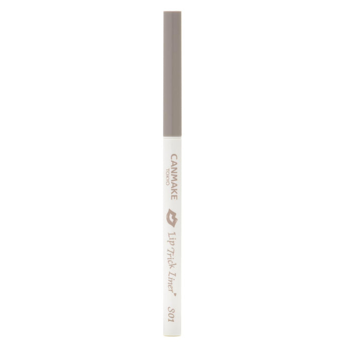 Canmake Lip Trick Liner S01 1.5mm Retractable Shading Lip Pencil in Bruise Gray
