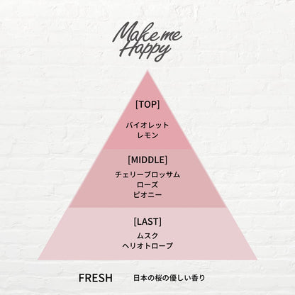 Canmake Make Me Happy Sakura Fresh Fragrance Eau De Toilette 1 Piece