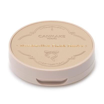Canmake Marshmallow Finish Face Powder 02 Sakura Tulle 4.0g with Leather-Like Container