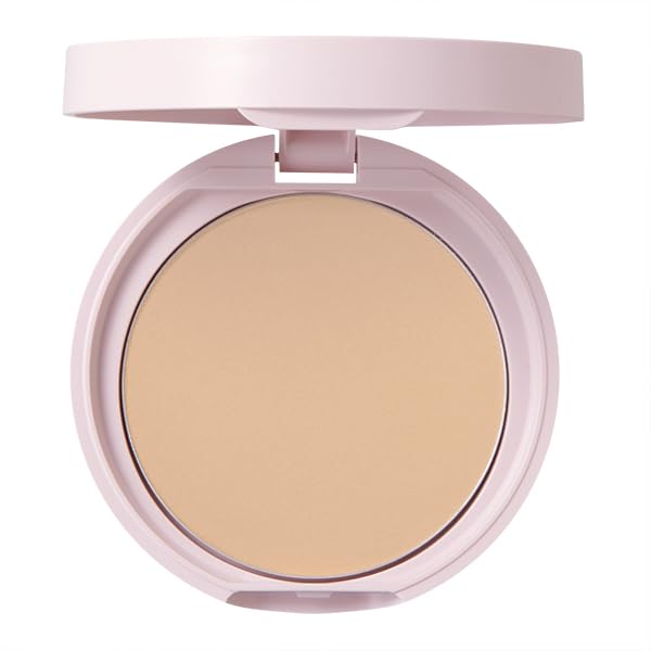 Canmake Marshmallow Finish Matte Beige Ocher Face Powder 10g in Leather-Like Container
