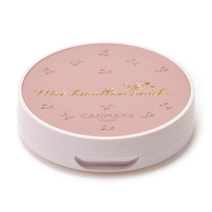 Canmake Matte Light Ocher Marshmallow Finish Face Powder 10.0G in Leather-Like Container