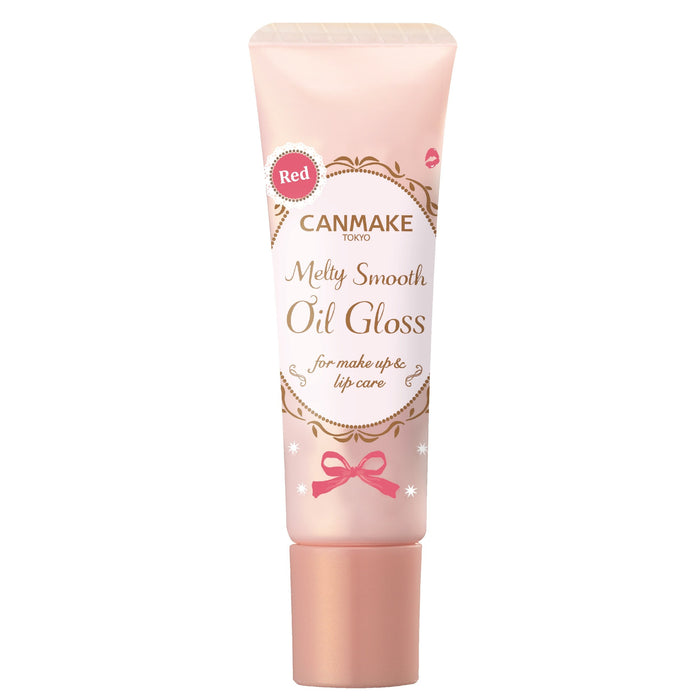 Canmake Strawberry Red Melty Smooth Oil Gloss 6G - Vibrant Lip Care