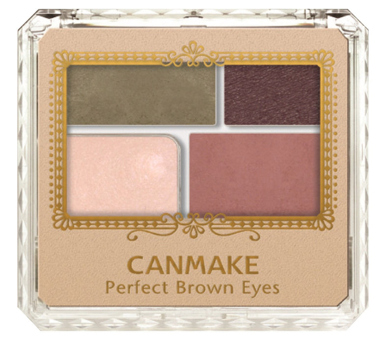 Canmake Perfect Brown Eyes 06 Antique Khaki 3.6g Eye Shadow Makeup
